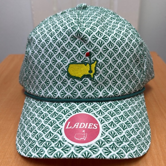 Masters Accessories - Masters Tournament Ladies Umbrella Printed Tech Rope Hat!!🔥🔥🔥